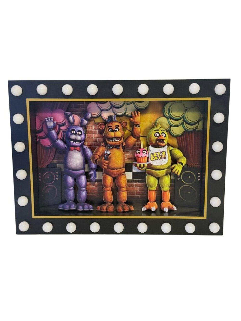 Spirit Halloween Five Nights at Freddy's Light-Up Sign Marquee 12" x 9"